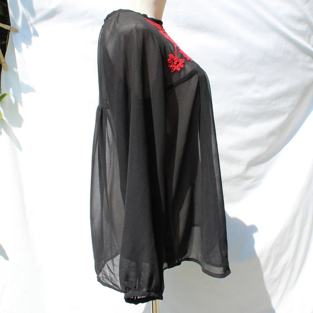 Global Desi Sheet Blouse - Picture 3 of 10